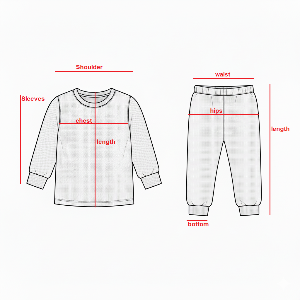 Thermal Interlock Inner Wear Set - Winter Warm Clothing