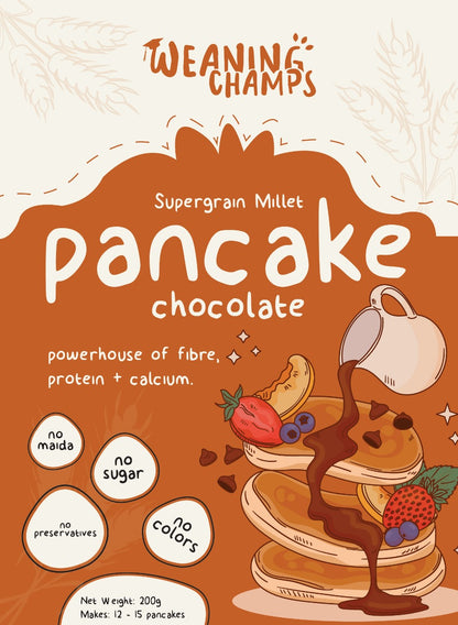 Supergrain Millet Pancake (Chocolate Flavor)