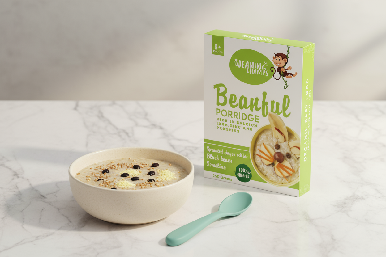 Beanful Porridge Studio Shot