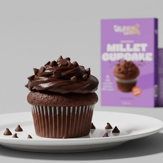 Supergrain Millet Cupcake Mix - 3X More Calcium Than Milk