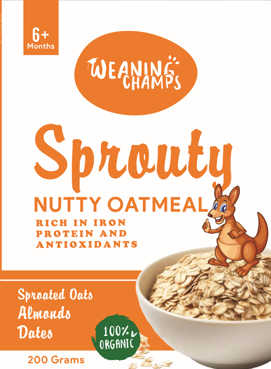 Sprouty Nutty Oatmeal